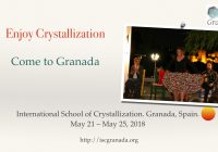 International School of Crystallization (ISC2018)